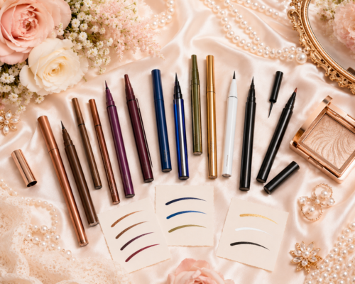 jaki eyeliner do niebieskich zielonych i brązowych oczu