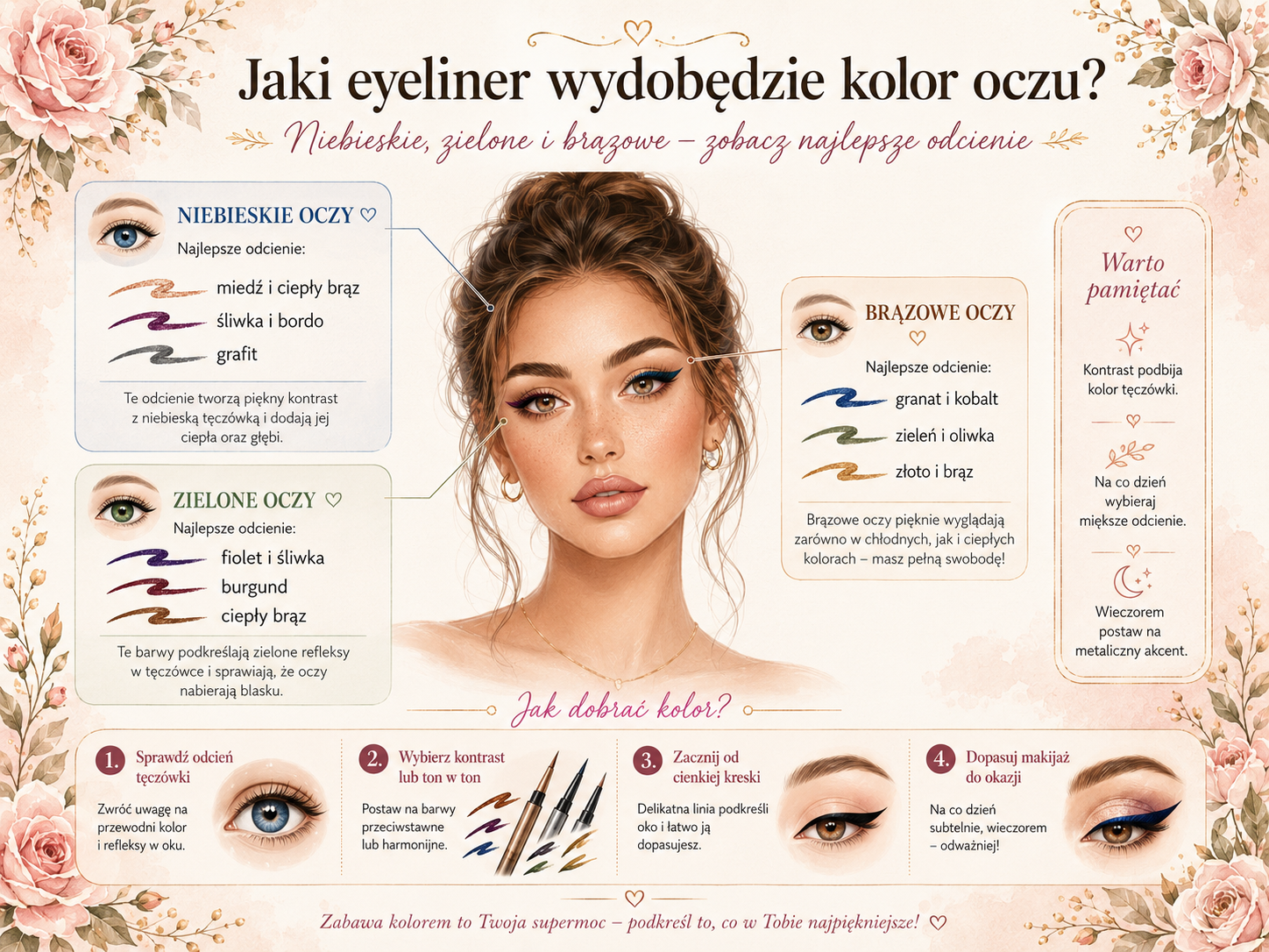 Kolor eyelinera a kolor oczu jak dopasować eyeliner do koloru oczu