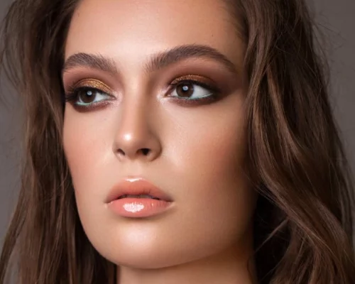 Makijaż dla klasycznych brązowych oczu