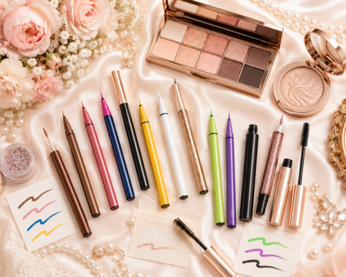 neonowy eyeliner do odważnego makijażu oczu