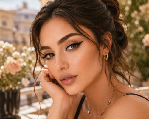 winged eyeliner jak zrobić jaskółkę na oku krok po kroku