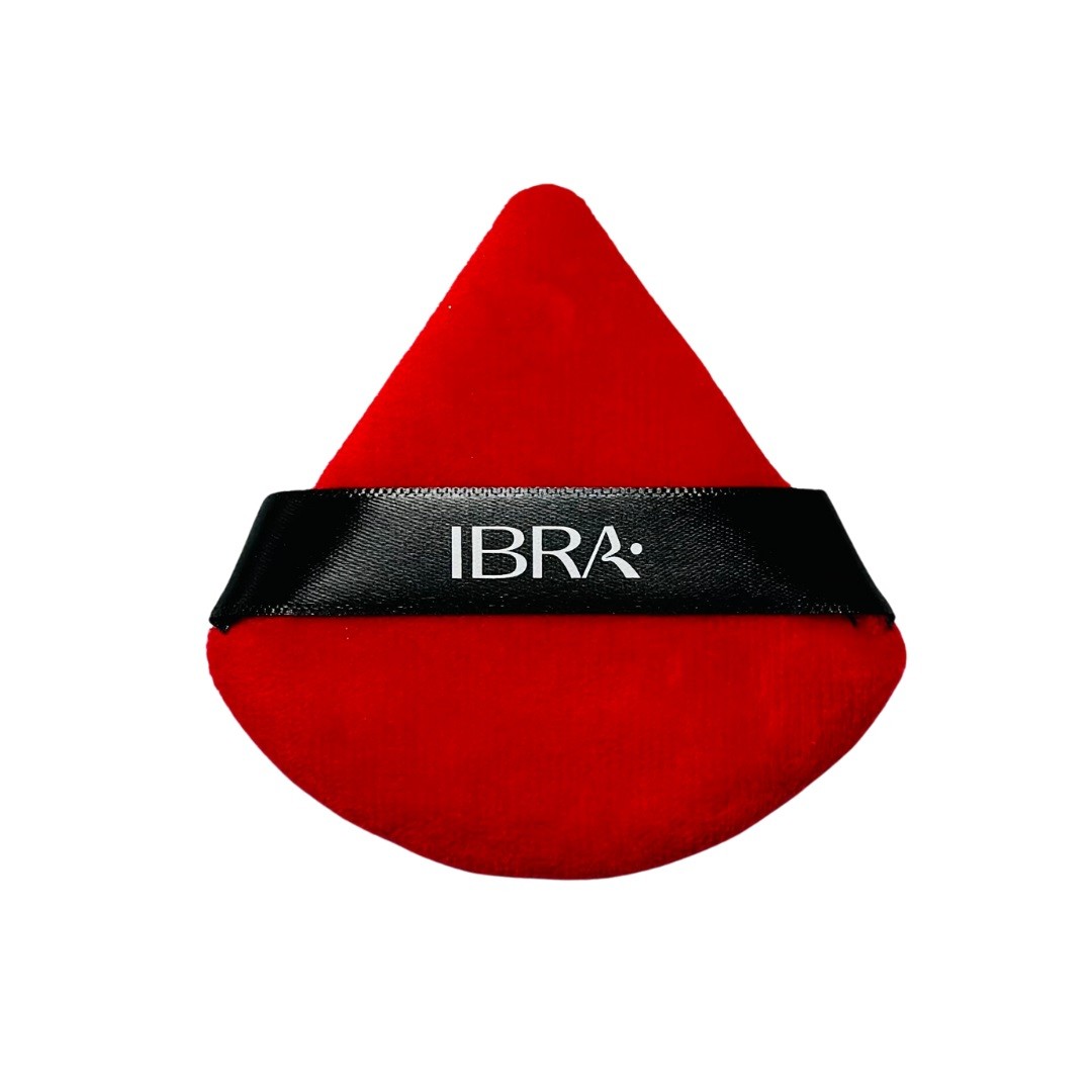 Ibra Makeup Welurowy Puszek do Pudru