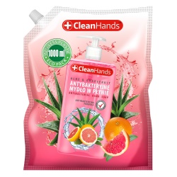 CleanHands Mydło Antybakteryjne w Płynie Aloes i Grejpfrut