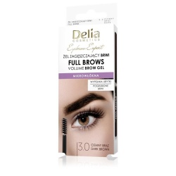 Delia Eyebrow Expert Żel Zagęszczający do Brwi 3.0 Ciemny Brąz