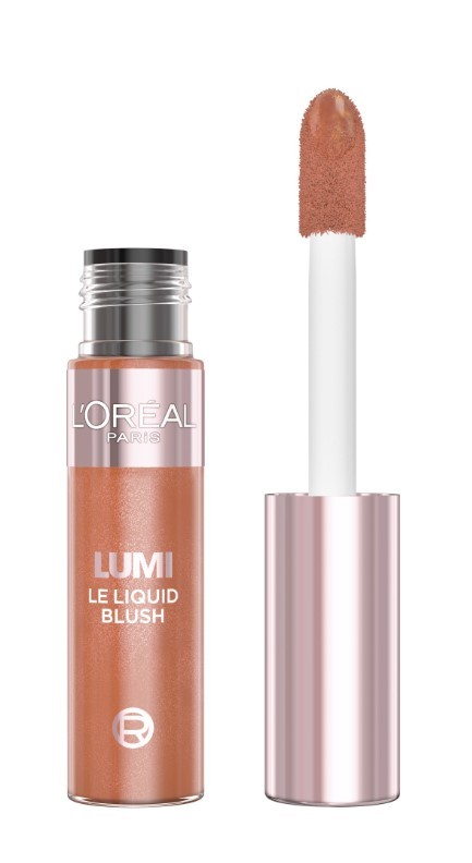 Loreal Lumi Le Liquid Blush Róż w Płynie 627 Glowy Warm Peach
