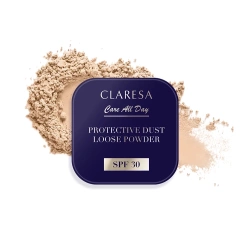 Claresa Care All Day Sypki Puder Utrwalający z Filtrem SPF30 Universal