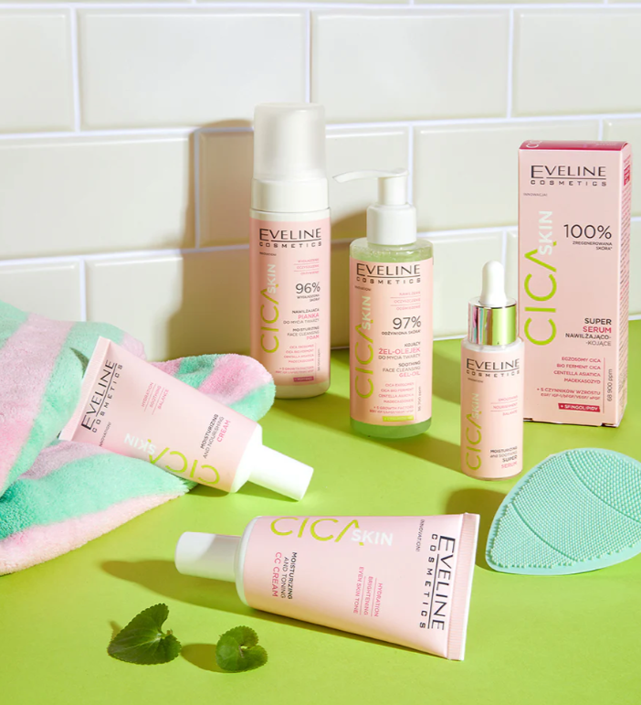 Eveline Cica Skin Krem Nawilżająco-Odżywczy - obrazek 3