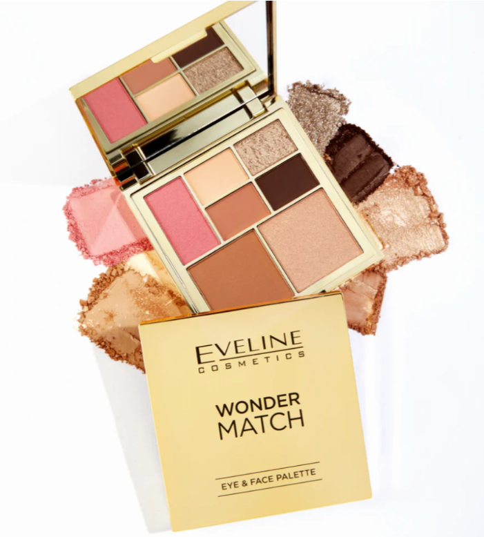 eveline-wonder-match-paleta-do-makijazu-oczu-i-konturowania-twarzy-zlota-kasetka-z-lusterkiem