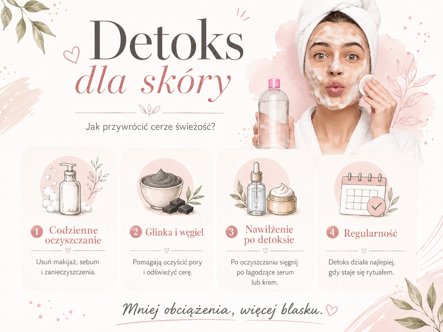 Jak zrobić detoks skóry krok po kroku w domowej pielęgnacji jak oczyścić skórę twarzy krok po kroku