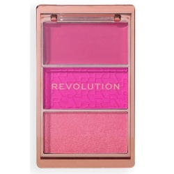 Makeup Revolution Icon Blush Paleta Róży do Policzków Hot Pink Flag