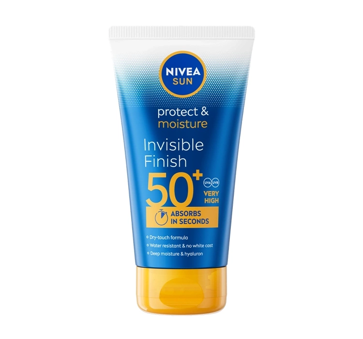 NIVEA SUN Protect&Moisture Invisible Finish Balsam do Opalania SPF50+