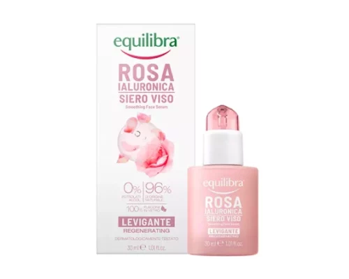 Equilibra Rosa Różane Serum Wygładzające z Kwasem Hialuronowym