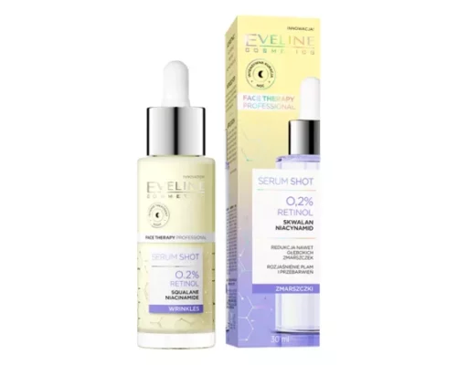 Eveline Serum Shot 0,2% Retinol przeciwzmarszczkowe serum do twarzy, szyi i dekoltu