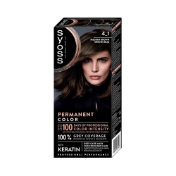 Syoss Permanent Color Trwała Farba do Włosów 4_1 Średni Brąz