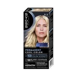 Syoss Permanent Color Trwała Farba do Włosów 9_5 Mroźny Perłowy Blond
