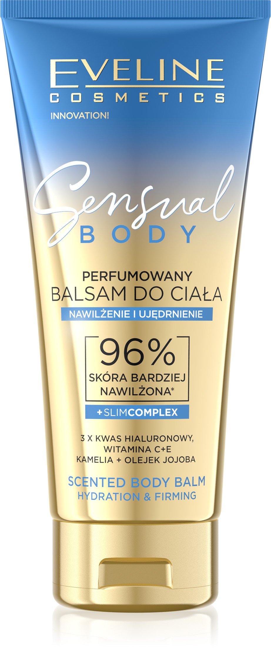 Eveline Sensual Body Perfumowany Balsam do Ciała Nawilżenie i Ujędrnienie