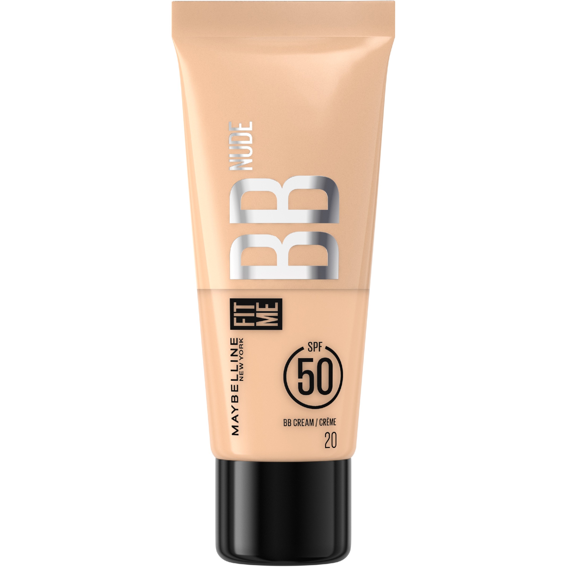 Maybelline Fit Me BB Nude krem BB z filtrem SPF50 20