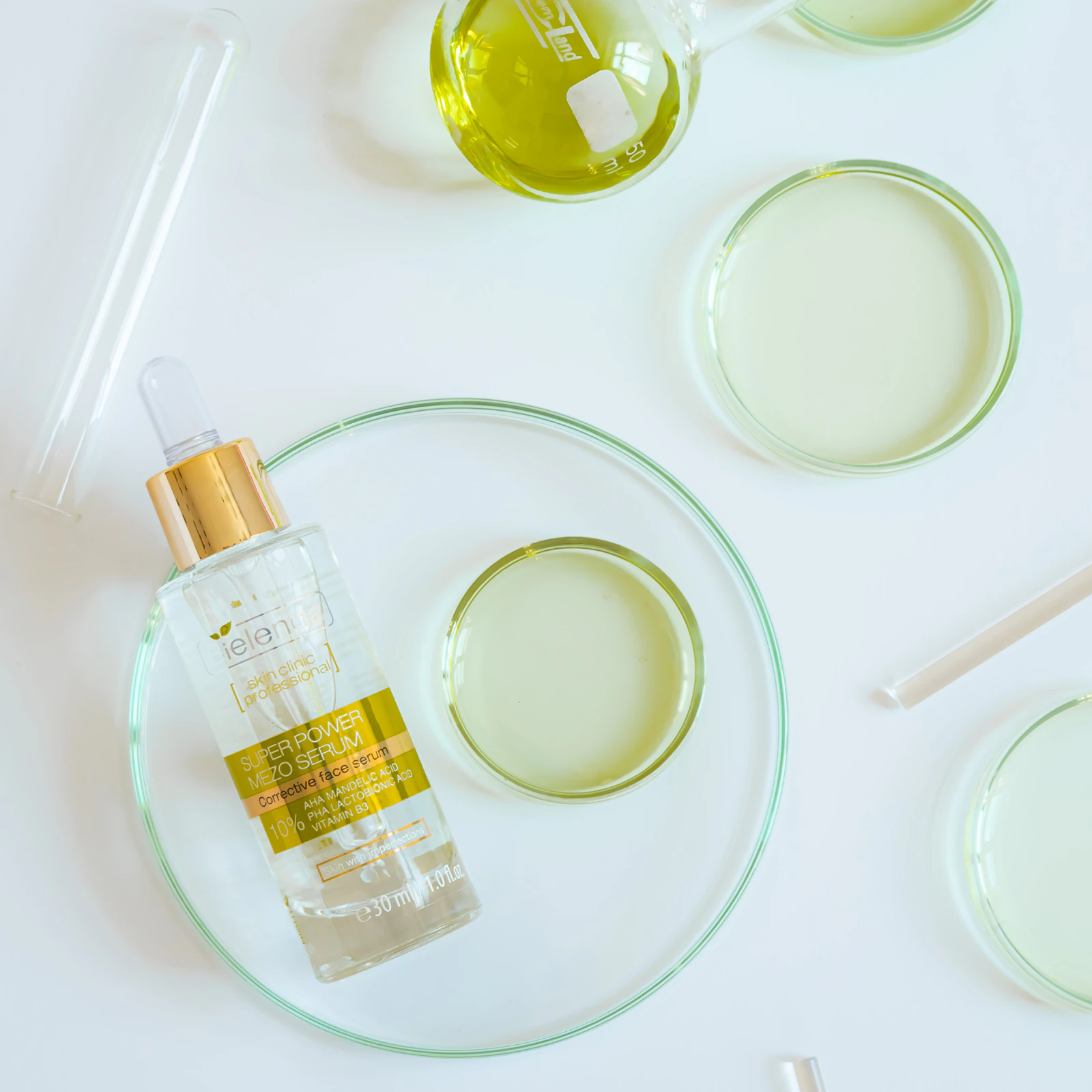 Aktywne mezo serum korygujące na trądzik, przebarwienia i pory Bielenda Skin Clinic Professional - obrazek 4