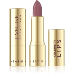 Eveline Celebrity Lips Satin kremowa pomadka o satynowym wykończeniu 601