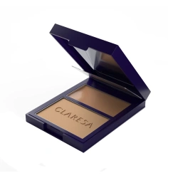 Claresa Kremowo-pudrowa paletka bronzerów do konturowania twarzy 01 More Sculpted