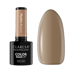 Claresa hybrydowy lakier do paznokci Hydro Brown