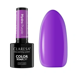 Claresa hybrydowy lakier do paznokci Hydro Purple