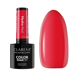 Claresa hybrydowy lakier do paznokci Hydro Red