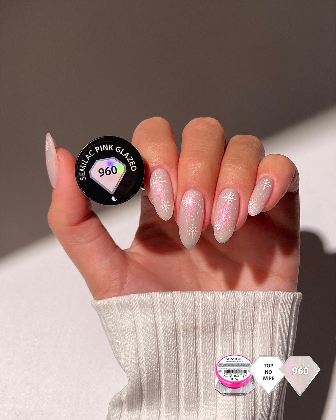 semilac-inner-glow-lakier-hybrydowy-960-pink-glazed-na-ślubny-manicure