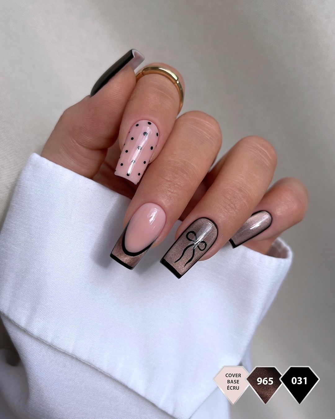 Semilac Inner Glow Lakier hybrydowy 965 Chocolate Gloss - obrazek 7