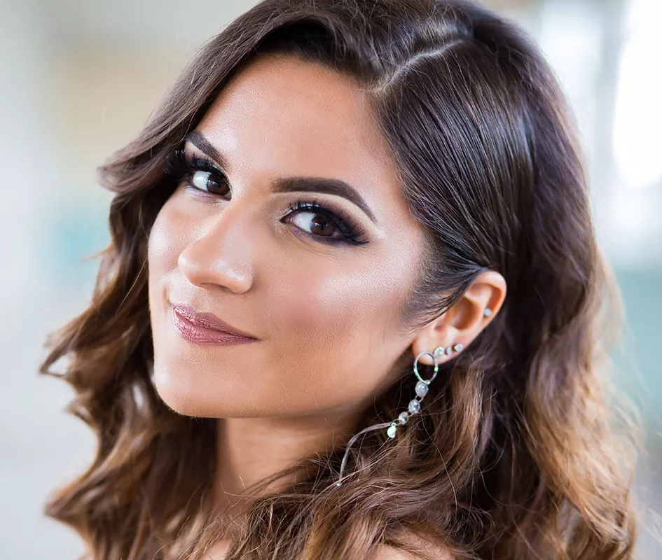 delikatny makijaż na studniówkę