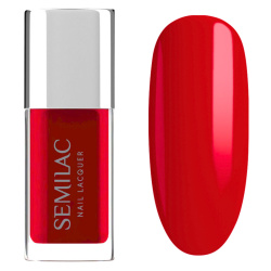 Neonowy czerwony lakier Semilac Nail Lacquer 120