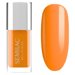 Neonowy pomarańczowy lakier Semilac Nail Lacquer 121
