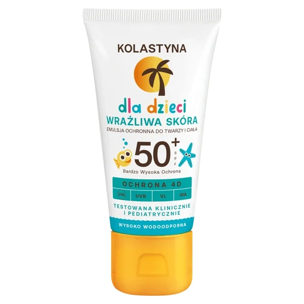 emulsja SPF50+ dla dzieci do skóry wrażliwej