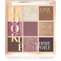 Paleta cieni do powiek nude w ciepłych beżach i brązach Eveline Look Up Gimme More