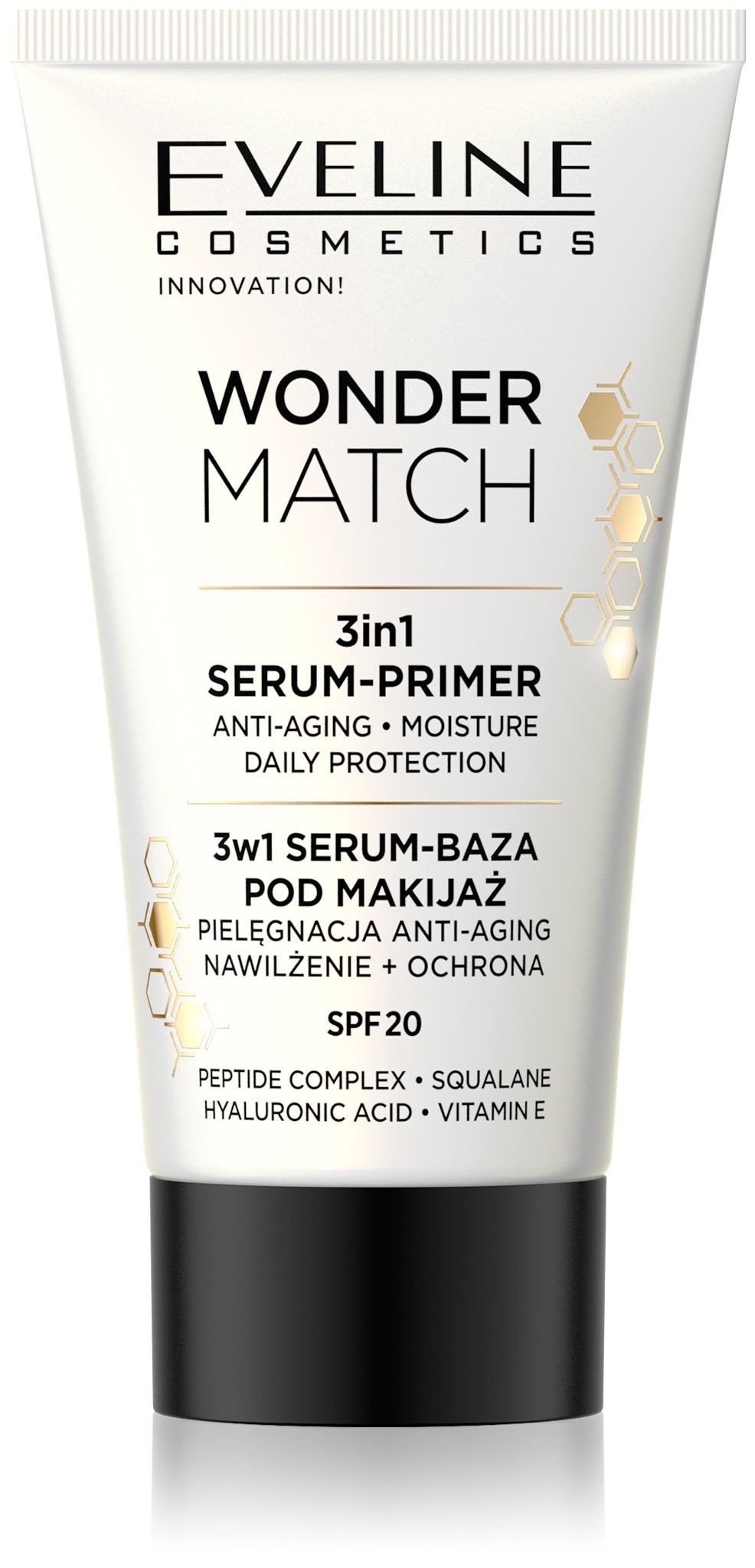 Baza-serum pod makijaż SPF 20 Eveline Wonder Match 3w1