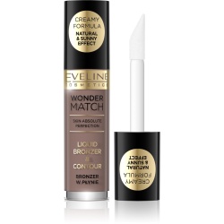 Bronzer w płynie do konturowania na mokro Eveline Wonder Match 01