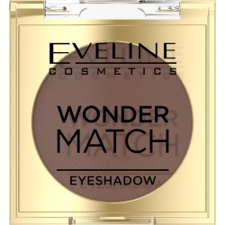 Matowy brązowy cień do powiek Eveline Wonder Match 04 Brown