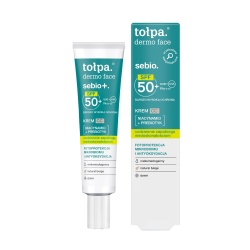 Krem CC SPF50+ na sebum i niedoskonałości Tołpa Dermo Face Sebio