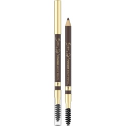 Pudrowa kredka do brwi ze szczoteczką Eveline Brow & Go! 02 Medium Brown