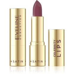 Kremowa pomadka o satynowym wykończeniu Eveline Celebrity Lips Satin 602