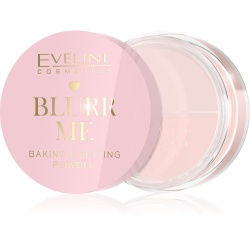 Różowy puder utrwalający do bakingu Eveline Blurr Me Soft Focus