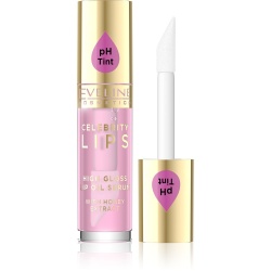 Olejek do ust z tintem Eveline Celebrity Lips High Gloss Lip Oil Serum 02 Rose