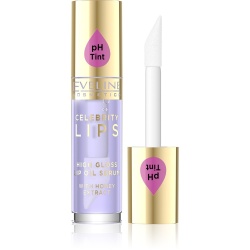 Olejek do ust z tintem Eveline Celebrity Lips High Gloss Lip Oil Serum 03 Violet