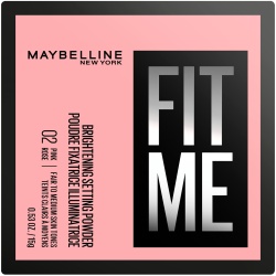 Matujący puder sypki do cery mieszanej Maybelline Fit Me 02 Pink Rose