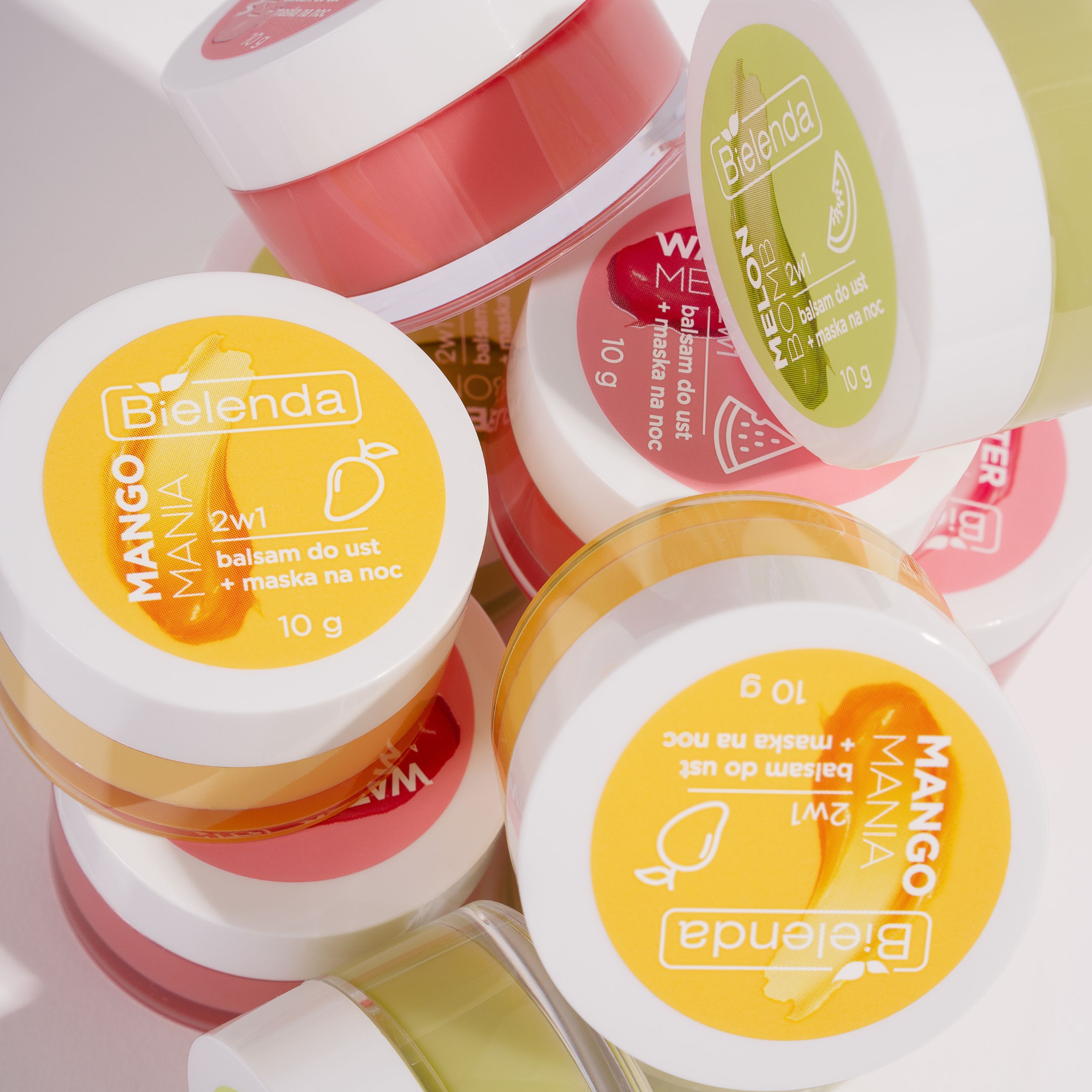 Bielenda Lip Care Mango Bomb balsam do ust na noc