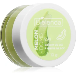 maska do ust na noc na suche usta Bielenda Melon Bomb