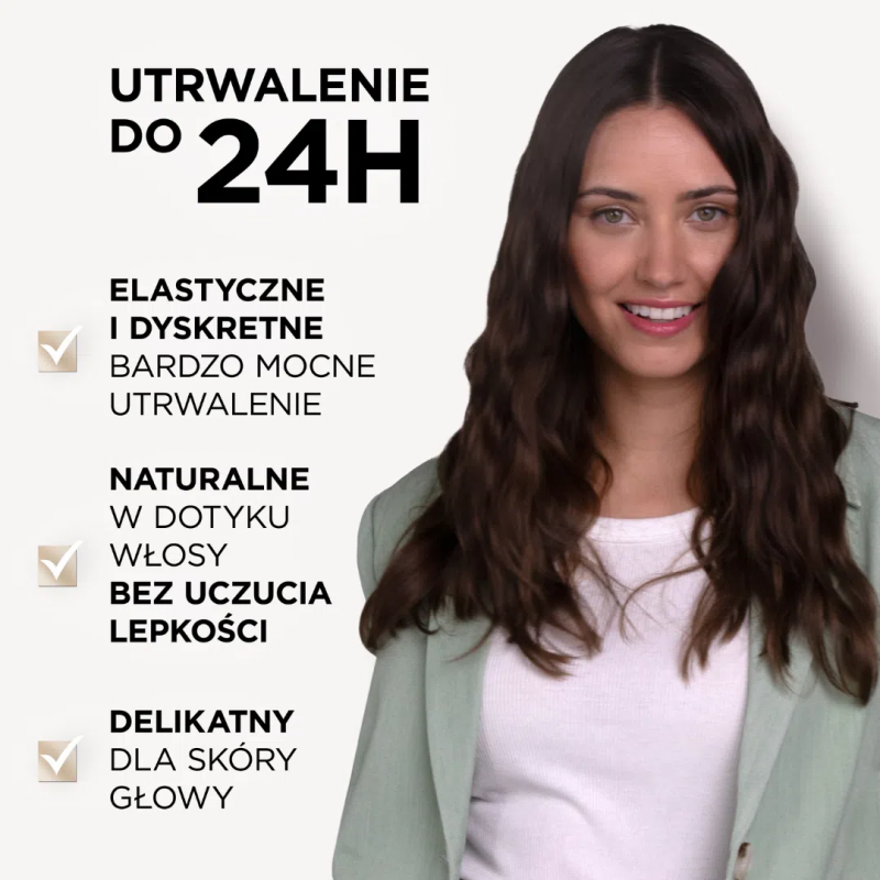 pianka utrwalająca włosy bez obciążania