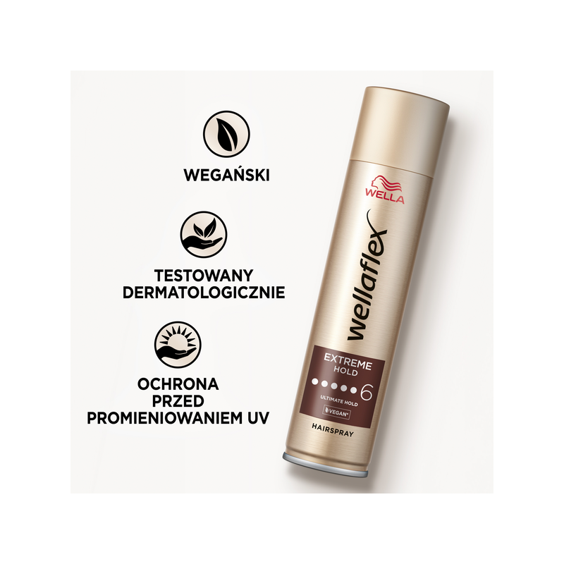 Wella Wellaflex Extreme Hold 6 lakier do włosów