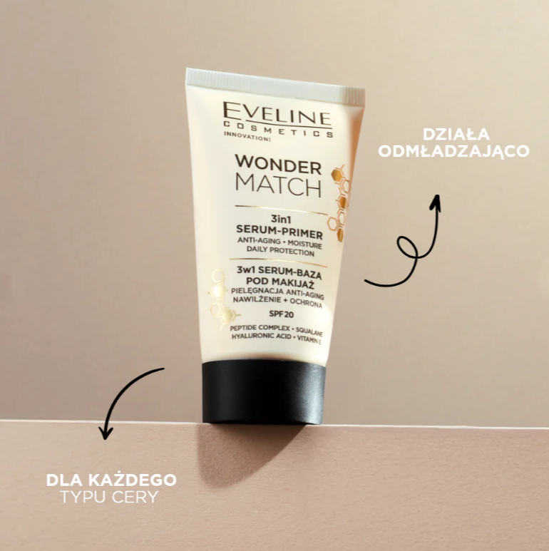 primer i serum Wonder Match przedłużające trwałość makijażu