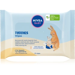 chusteczki Nivea Baby Toddies do buzi i rąk
